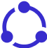 Automation icon blue
